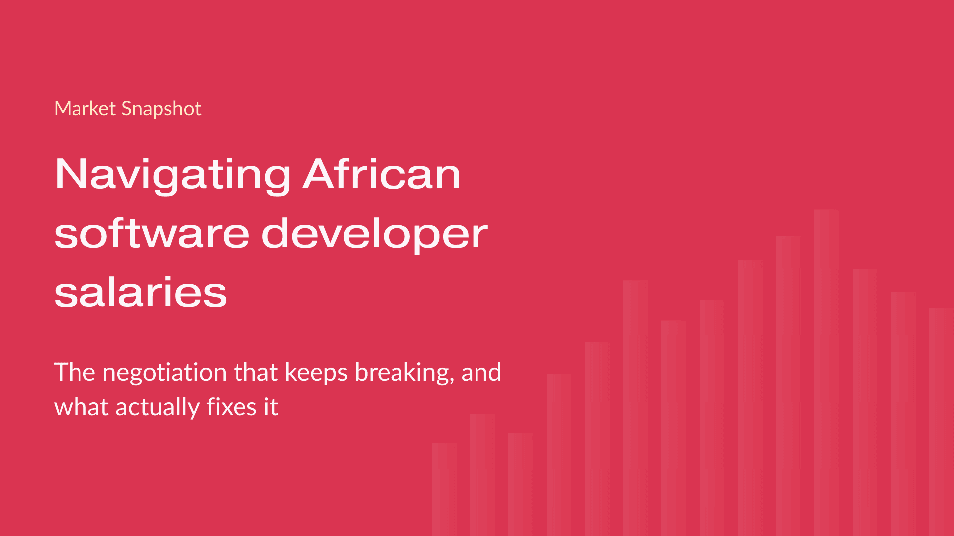 When salary data meets real people: navigating African developer compensation